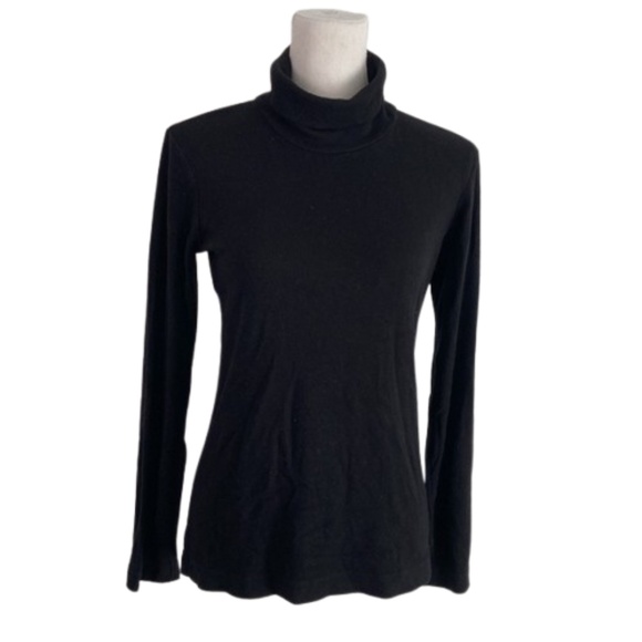 UNIQLO TURTLE NECK Medium black long sleeve - Picture 6 of 9